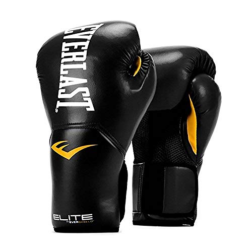 Everlast Elite Pro Style Training Gloves, Black, 12 oz - Image 5
