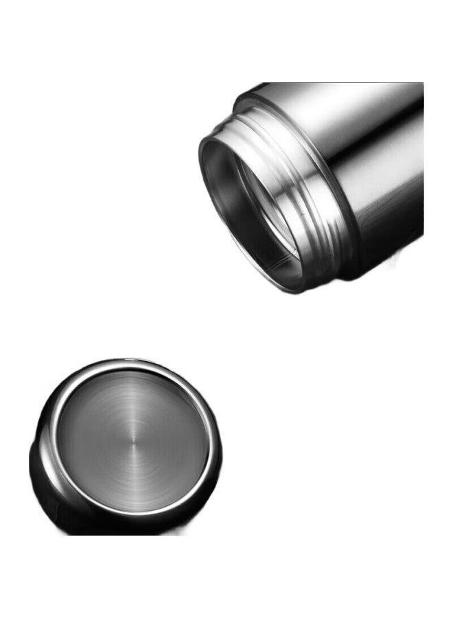 Simita Insulated Mug For Men, 304 Stainless Steel Tea Cup, Car And Business Portable With Filter, Steel Color, 450Ml - Image 3