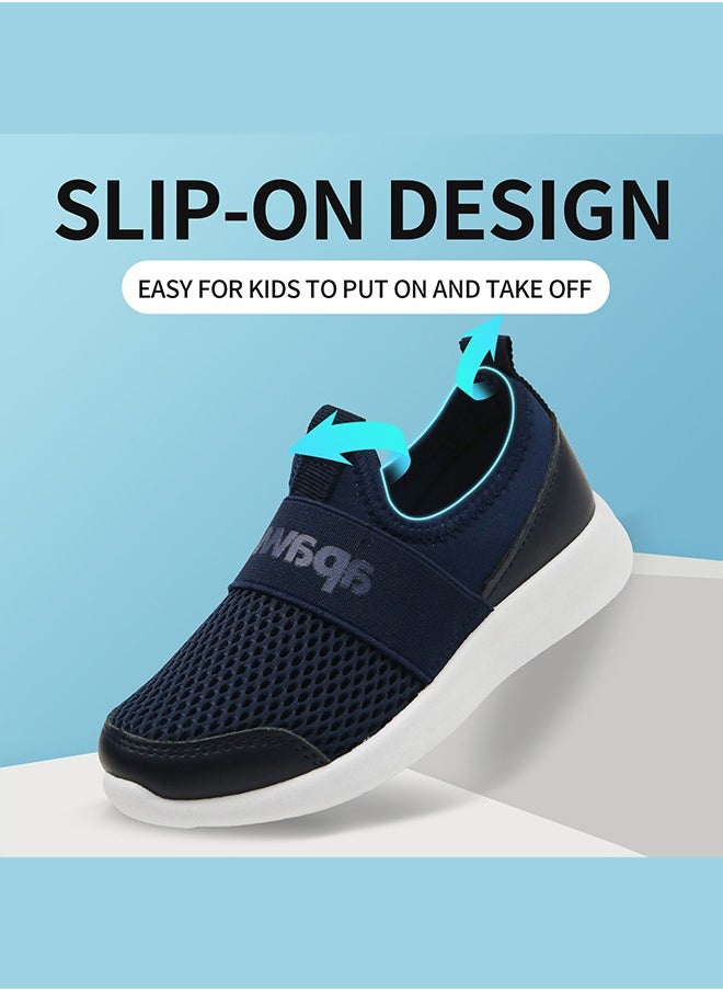 D.D.Star - Kids Shoes Breathable Slip On Sneakers For Children's Shoes, Lightweight Running Sneakers For Boys and Girls Sports Shoes. - Image 1