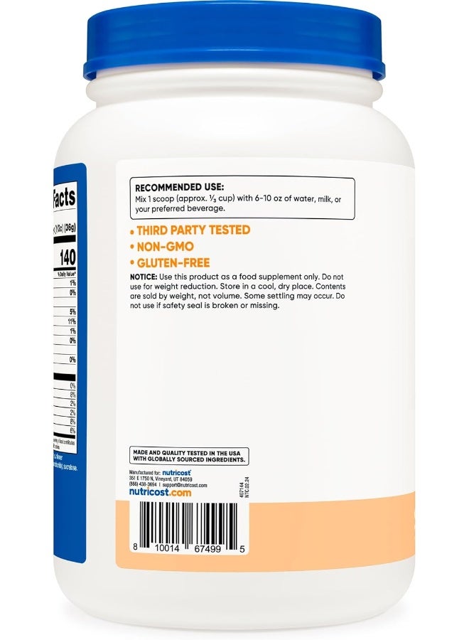 Nutricost Whey Protein Isolate Powder Cake Batter, 2Lbs - Image 3
