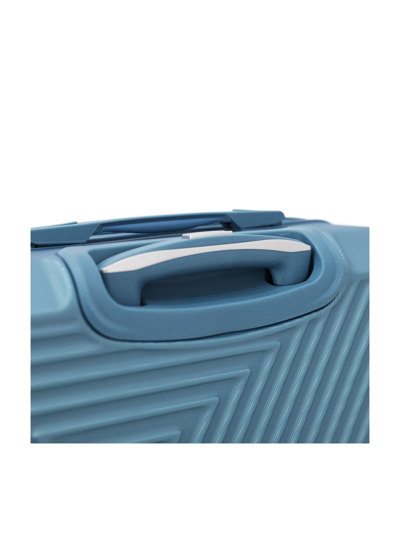 TITAN - Hardside Luggage Trolley Bag 3 Pieces Set,Blue (S-20",M-24",L-28") - Image 1