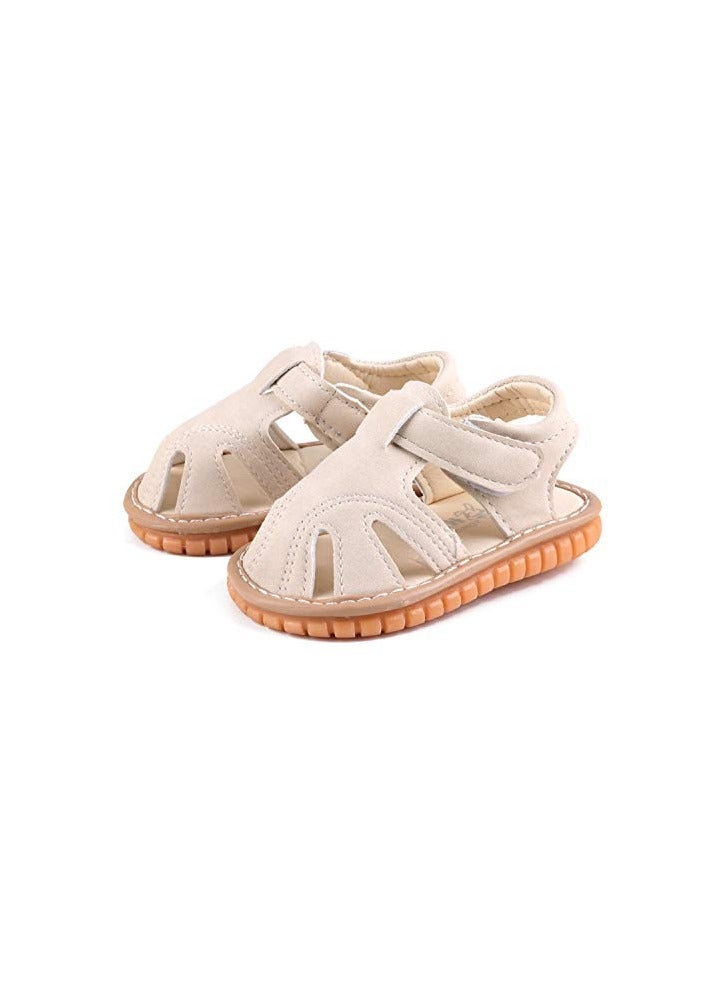 Boys Girls Summer Squeaky Sandals Closed-Toe Anti-Slip Premium Rubber Sole Toddler First Walkers Shoes - Image 5