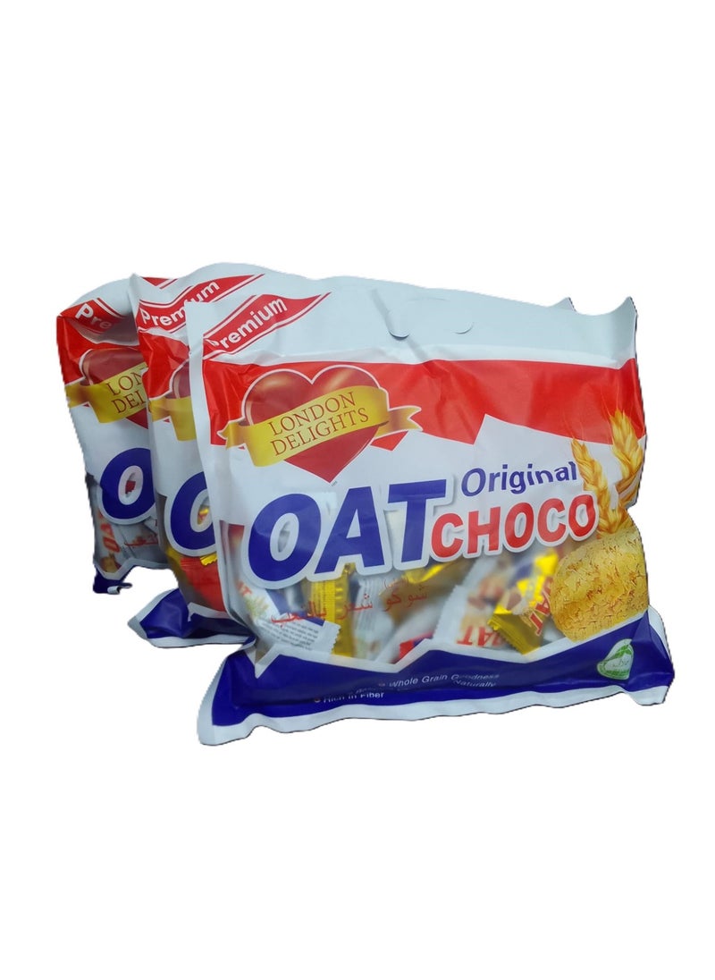 London delights London Delights Oat Original Pack of 3X400g  - Image 1