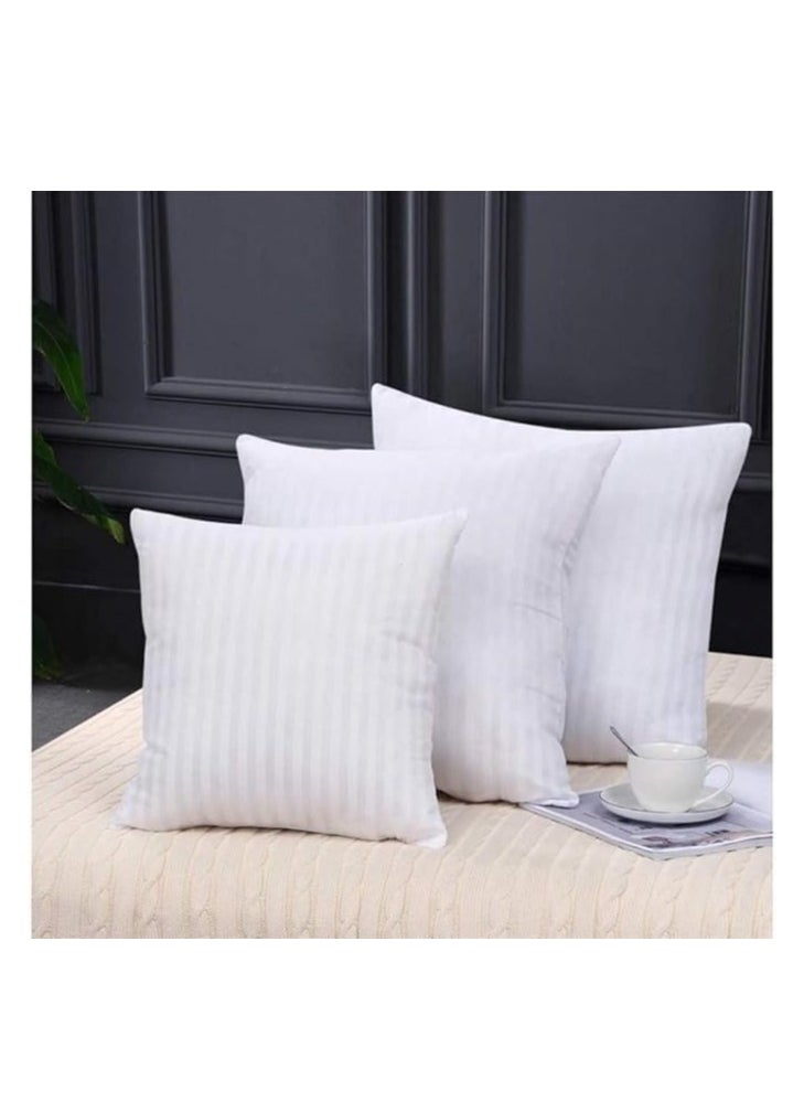 Generic - High Quality Microfiber Cushion Inserts for Beds Sofas and Couch Throw Pillow Inserts Inner Pads Filler Indoor Decorative Pillow Cushion Stuffer Inserts (Pack of 4-40x40 cm) - Image 1