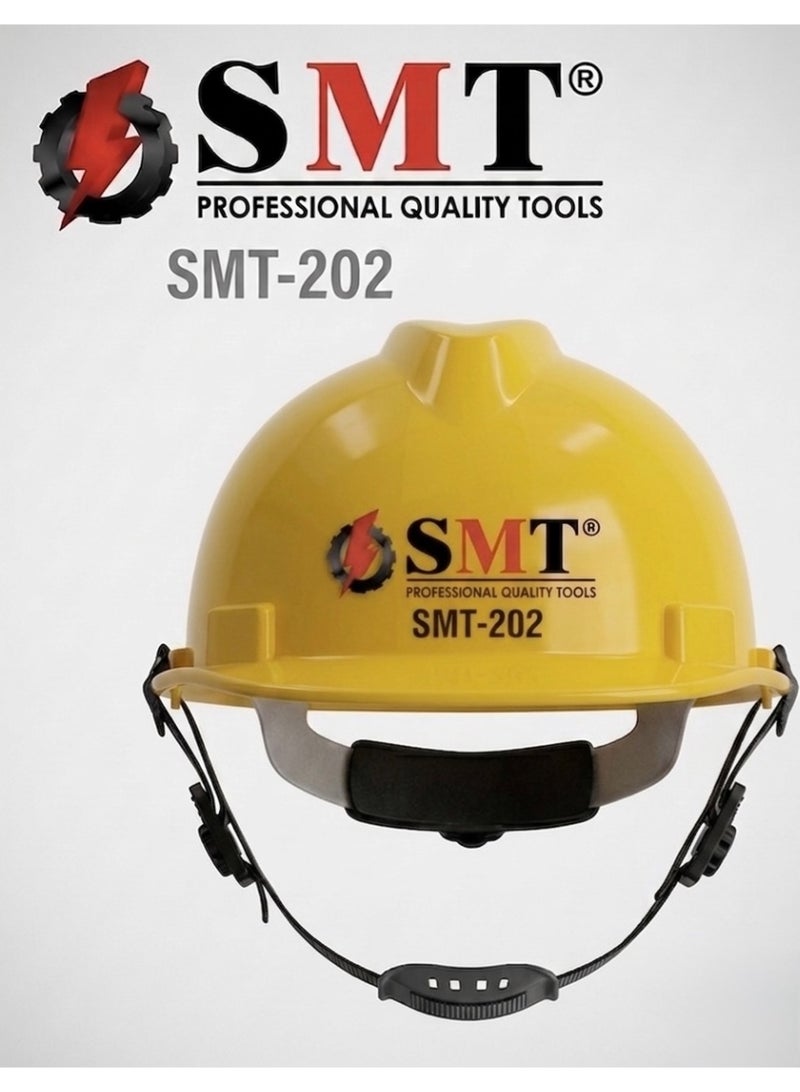 SMT SAFETY HELMET - SMT 202 - YELLOW COLOUR - Image 1