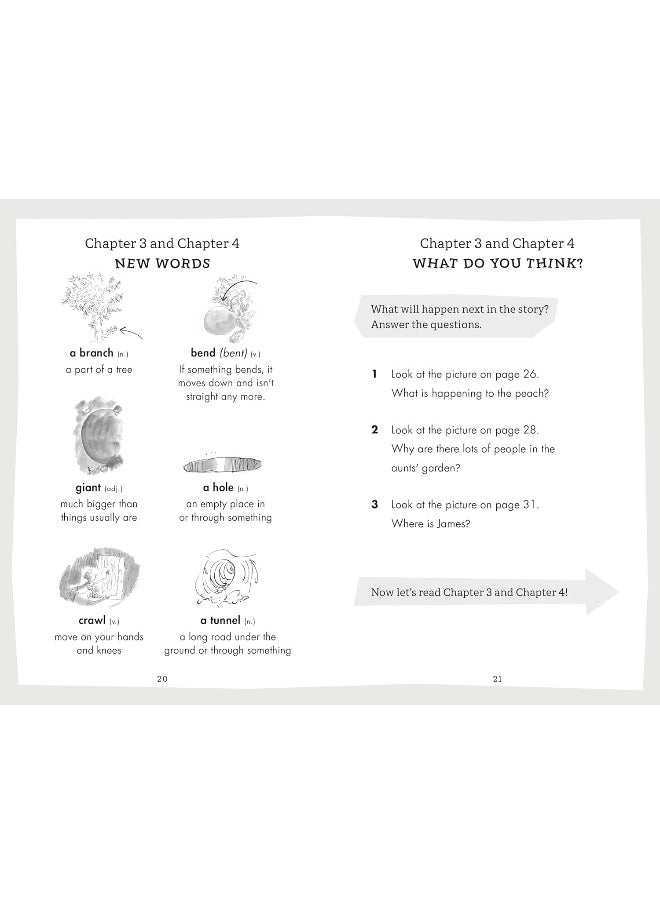 Penguin Readers Level 3: Roald Dahl James and the Giant Peach (ELT Graded Reader)  - Image 3