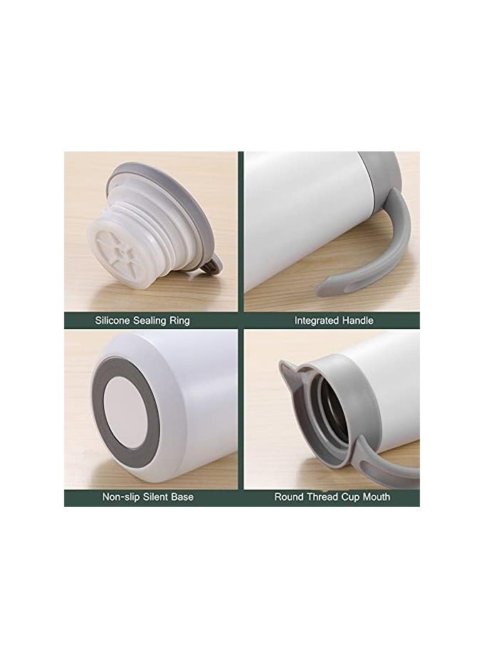 بيسبل 304 فولاذ 860 مل ترمس شاي للتخييم والنزهات بطبقة مزدوجة، BB1429 - Image 3