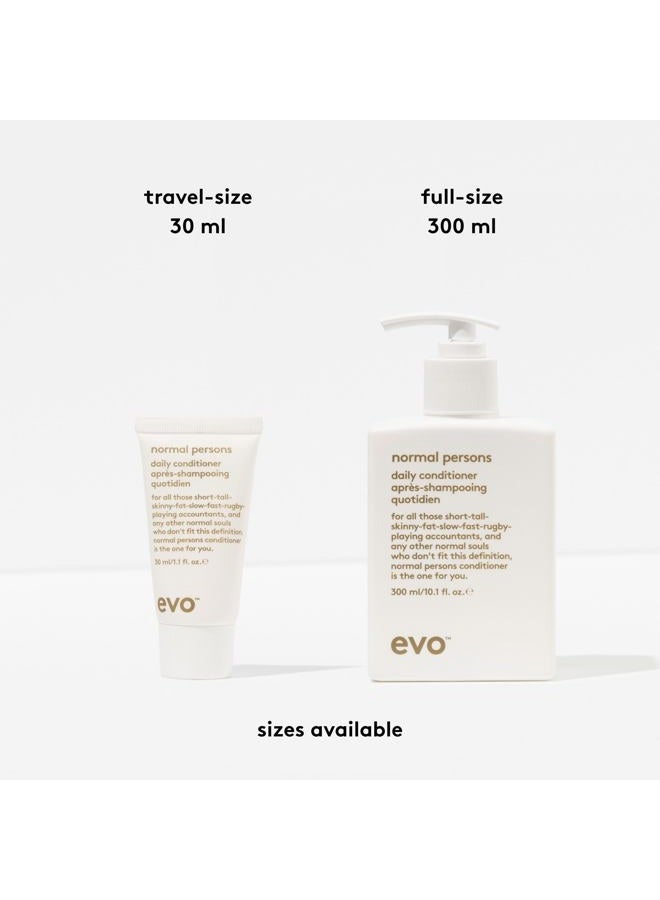 EVO Normal Persons Daily Conditioner, Mild for All Hair Types, Especially for Normal and Oily Hair, Stimulates the Scalp, Vegan, Sulphate-Free, 300 ml - Image 4