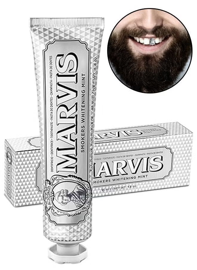 Marvis Whitening Mint Toothpaste With Xylitol 85Ml/4.2Oz - Image 3