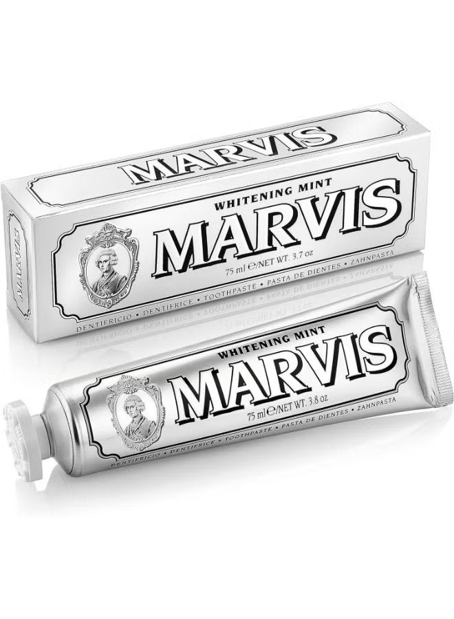 Marvis Whitening Mint Toothpaste With Xylitol 85Ml/4.2Oz - Image 2