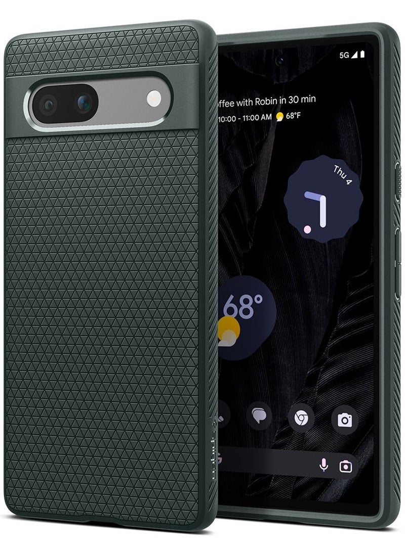 Spigen Liquid Air Google Pixel 7a Case Cover (2023) - Abyss Green  - Image 1
