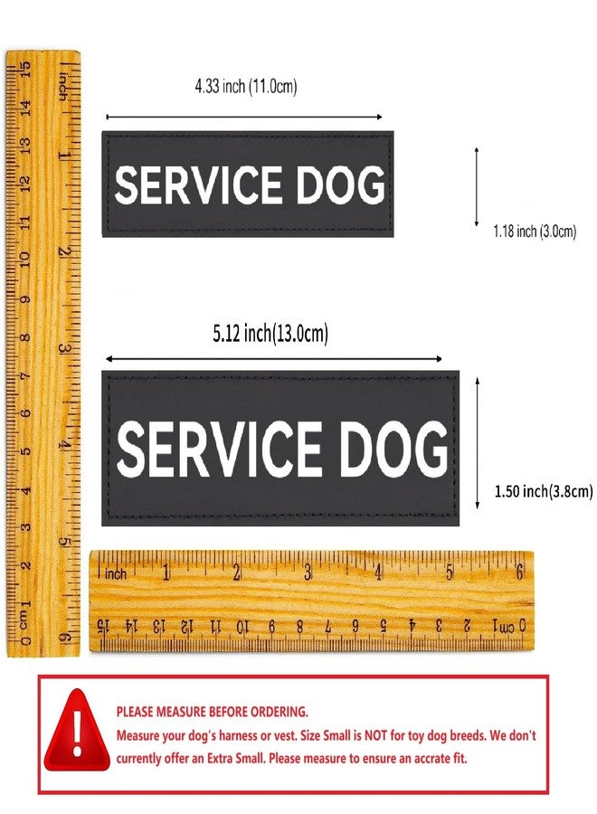 walitefu Service Dog Patch 8 Pcs, Do Not Pet, Best Friend, in Training, Emotional Support Patch, (Large-1.50 x 5.12) - Image 5
