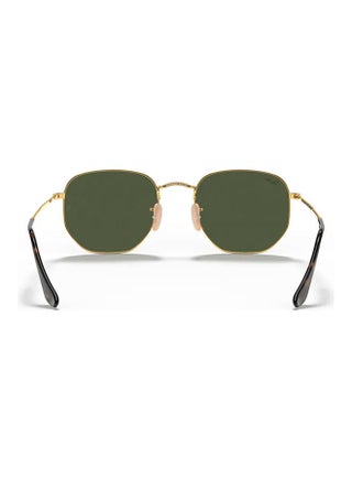 Unisex Hexagonal Flat Lenses Sunglasses - view 5