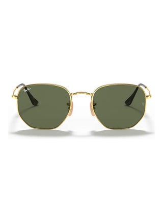 Unisex Hexagonal Flat Lenses Sunglasses - view 2