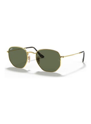 Unisex Hexagonal Flat Lenses Sunglasses - view 3