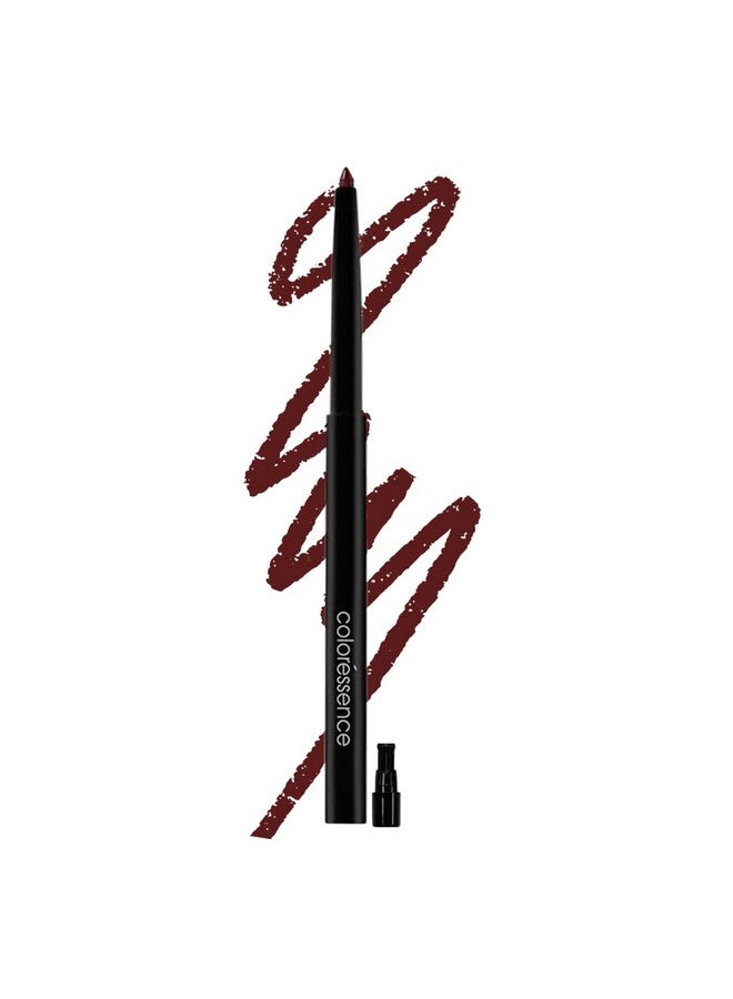 Coloressence Long Stay Waterproof Creamy Lip Liner Pencil With In-Built Sharpener | Brown - Image 1