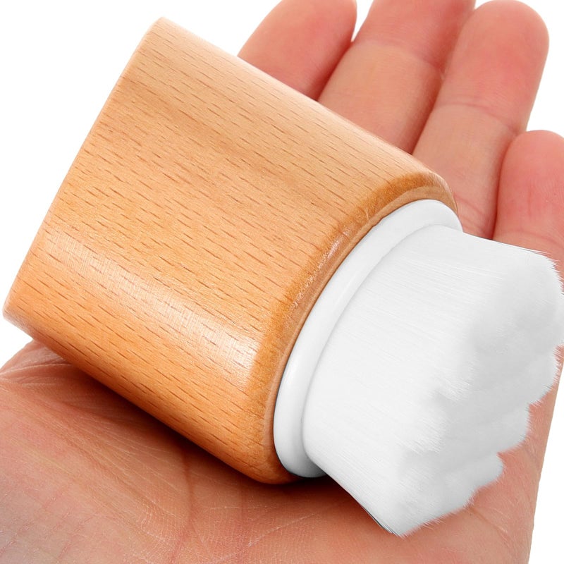 Wooden Facial Cleansing Brush Soft Bristle For Deep Pore Cleaning And Blackhead Removal - Image 5