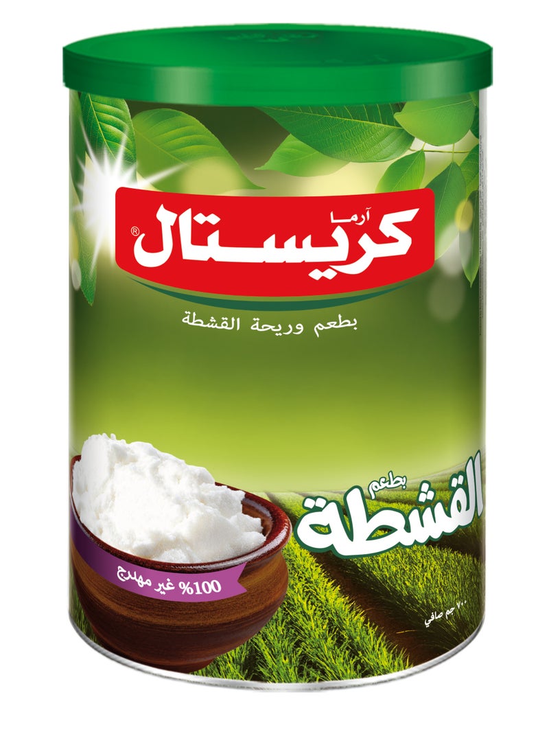 كريستال سمن نباتي بنكهة القشطة، 700 جم