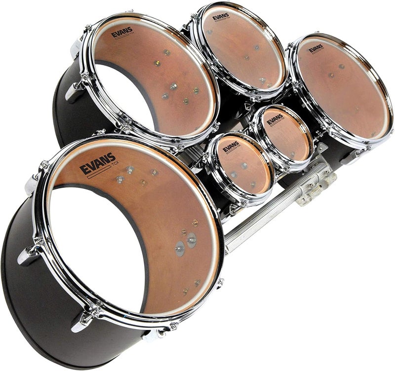 EVANS TCX Clear Tenor Drumhead, 10 inch - Image 2