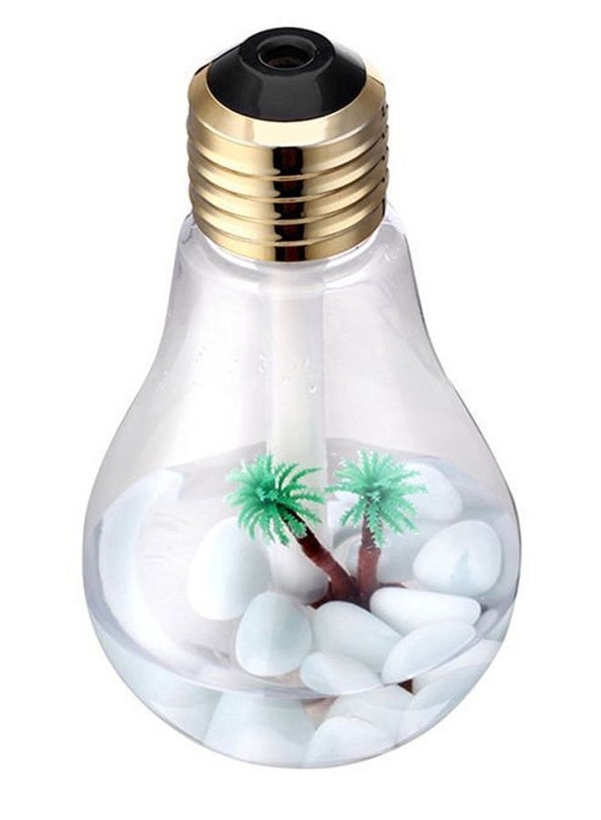 DLC Fawahah LED Light Humidifier 2W Clear/Gold/White - Image 1