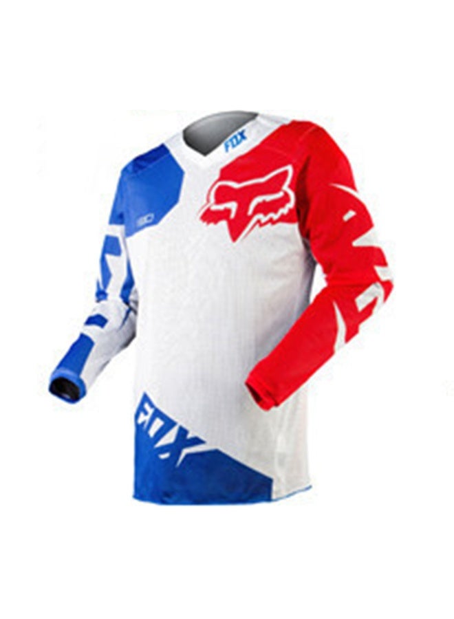 Fox Men's Outdoor Cycling Suit Off-road Road Mountain Bike Cycling Tops - Image 1