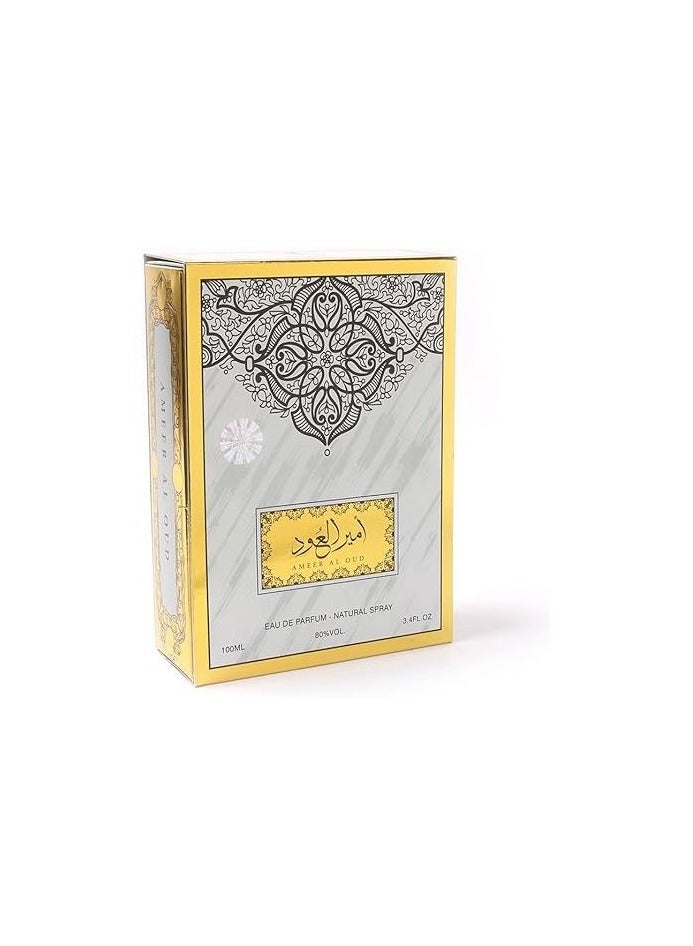 ALMAS PERFUMES Ameer Al Oud Unisex EDP 100ml - Image 3