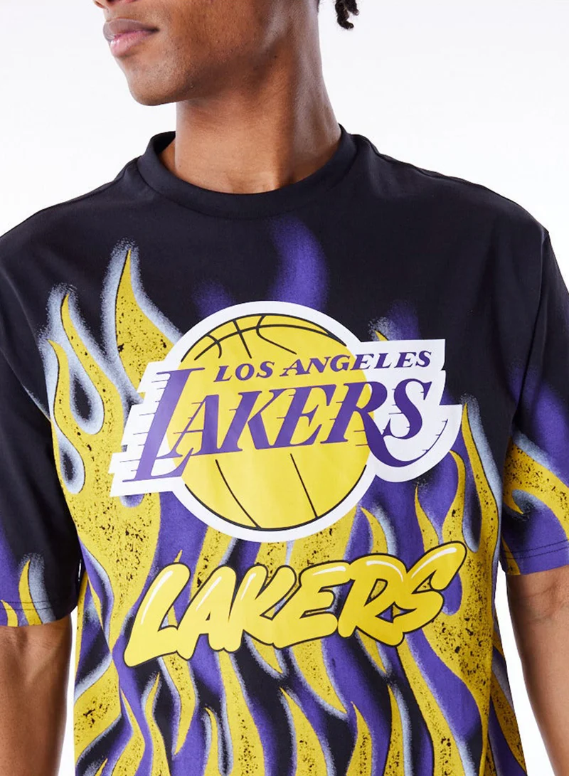 نيو ايرا Los Angeles Lakers Oversized T-Shirt