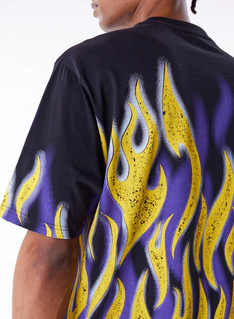 نيو ايرا Los Angeles Lakers Oversized T-Shirt