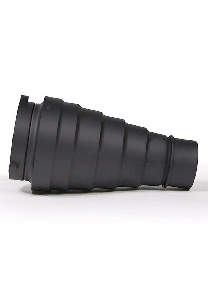 Metal Snoot with Honeycomb Grid and 5 Color Filters for Bowens Mount Flash Studio Light  - Image 2