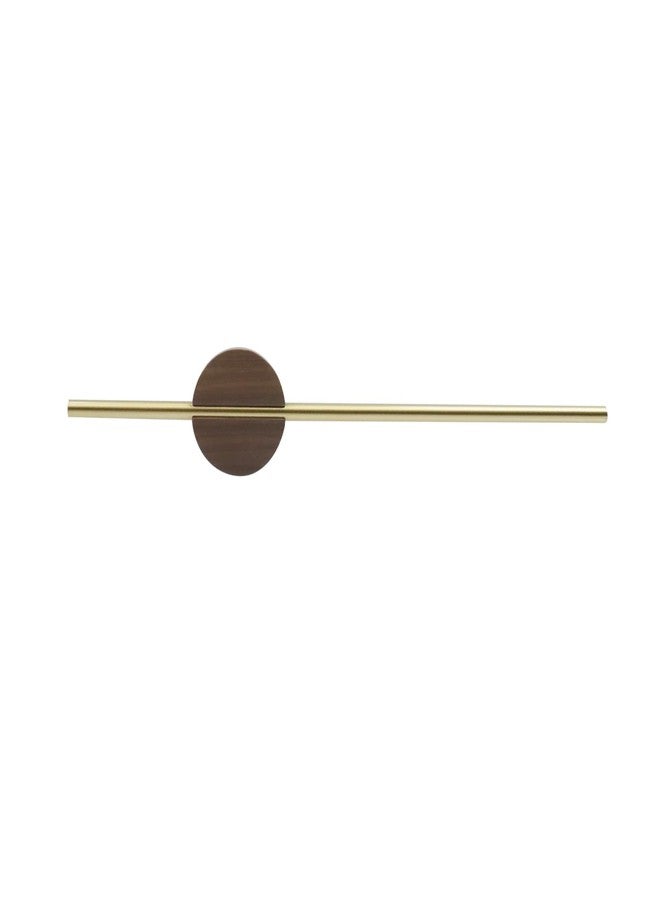 Pastlla 15.7 Inch Wooden Towel Racks for Bathroom, Towel Racks for Bathroom Wall Mounted, Wooden Hanging Rack for Bathroom Textiles, Wall Mounted Towel Kitchen Accessories-Walnut - Image 3