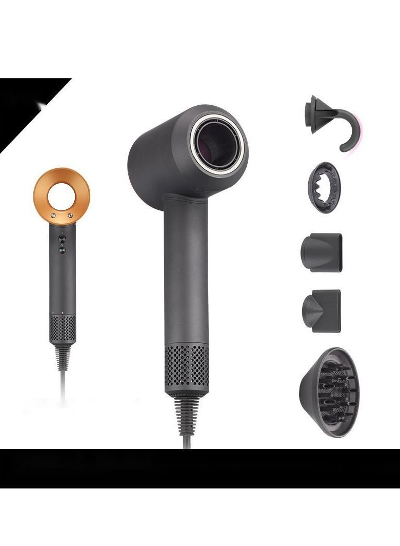 GULFLINK Professional Ionic Hairdryer for Hair Care Rose red - Image 4