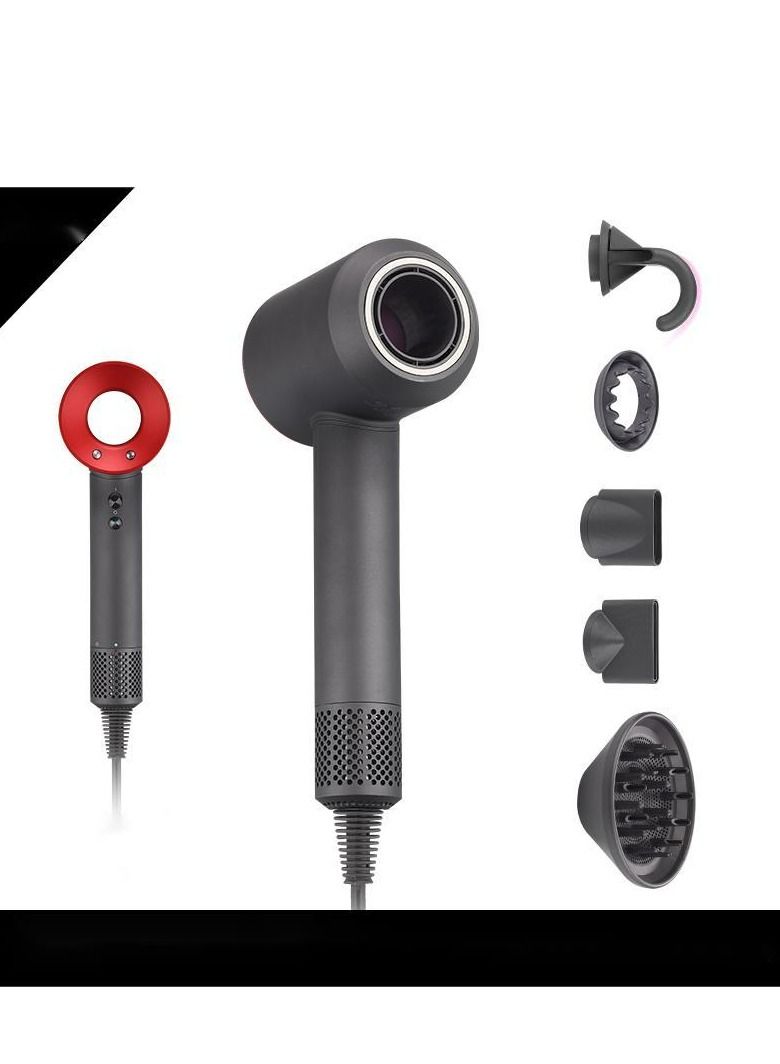 GULFLINK Professional Ionic Hairdryer for Hair Care Rose red - Image 3