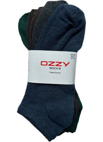 Ozzy Socks 12 Pairs Economic Cotton Men's Booties  - Image 2