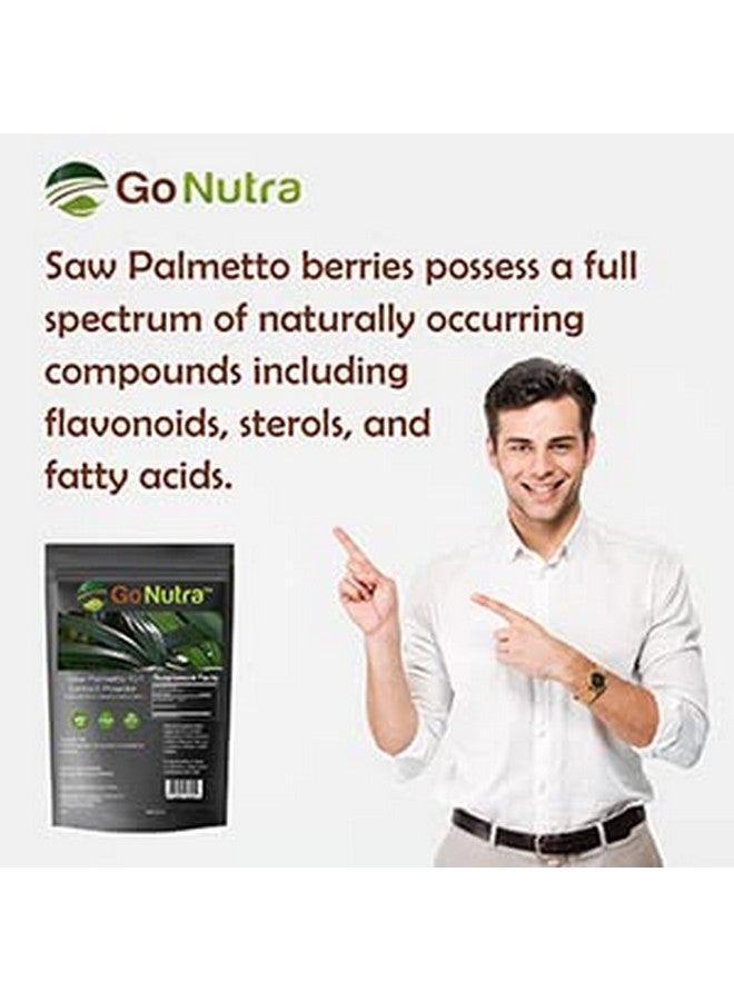 Go Nutra Saw Palmetto Extract Powder 10:1 Strength ; 4 Oz. - Image 3