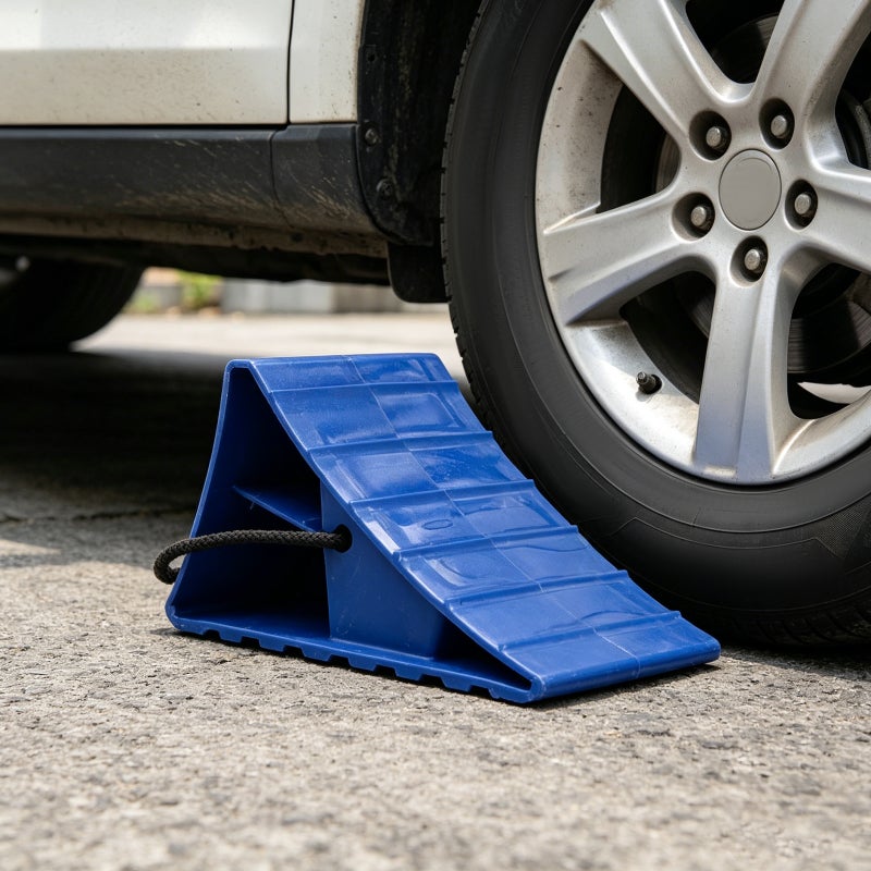 🚗 أوتاد تثبيت عجلات السي ة من مادة بولي بروبلين مقاومة للانزلاق للمقطورات والكرا انات - Image 2