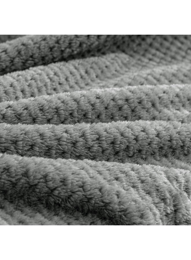 بيديليت بطانية سفر بيدلايت صغيرة الحجم مع حقيبة، قابلة للحمل والتعبئة، طقم وسادة وبطانية سفر من الجاكار 2 في 1، بطانية طائرة أساسية للسفر مع جراب للأمتعة ومشبك لحقيبة الظهر، لون رمادي - Image 5