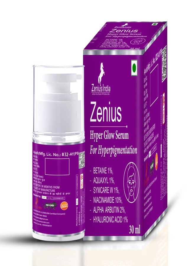 Zenius India سيروم زينوس للوجه بالنياسيناميد، بتركيز 10% نياسيناميد و1% حمض الهيالورونيك | لعلاج البقع الداكنة، فرط التصبغ، ترطيب البشرة، وحب الشباب | للرجال والنساء | لجميع أنواع البشرة | 30 مل - Image 4