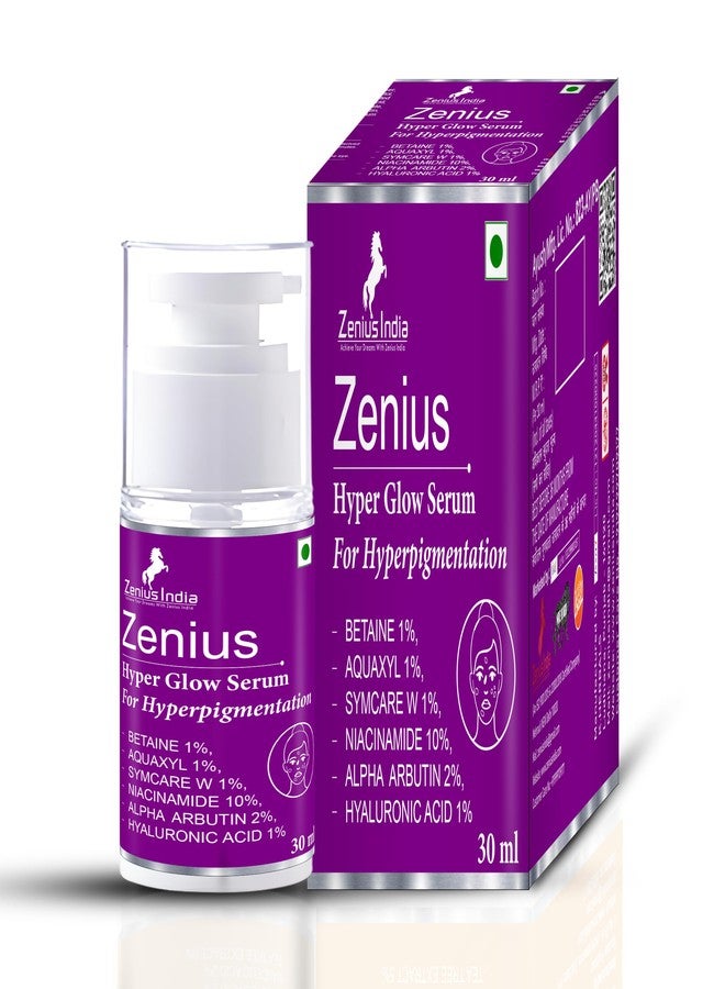 Zenius India سيروم زينوس للوجه بالنياسيناميد، بتركيز 10% نياسيناميد و1% حمض الهيالورونيك | لعلاج البقع الداكنة، فرط التصبغ، ترطيب البشرة، وحب الشباب | للرجال والنساء | لجميع أنواع البشرة | 30 مل - Image 2
