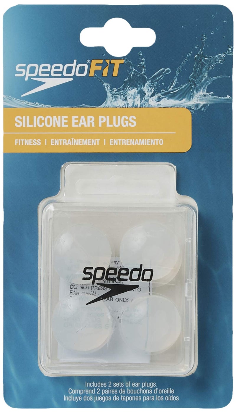 Speedo Unisex Ear Plugs for Swimming Waterproof Reusable Training - Image 4