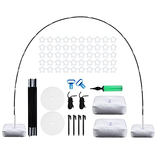 QPEY Balloon Arch kit with Base 9Ft Tall 10Ft Wide Adjustable Balloon Arch Stand Party Backdrop Decoration Tool for Wedding Birthday Baby Shower Halloween Christmas Party - Image 1