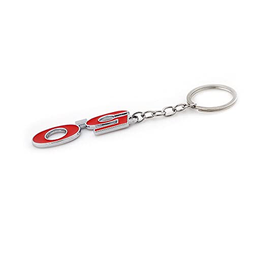 EmbRoom 5.0 Car Keychain Key Ring Replacement for 2011~2014 Mustang GT 500 Cobra (Red) - Image 4