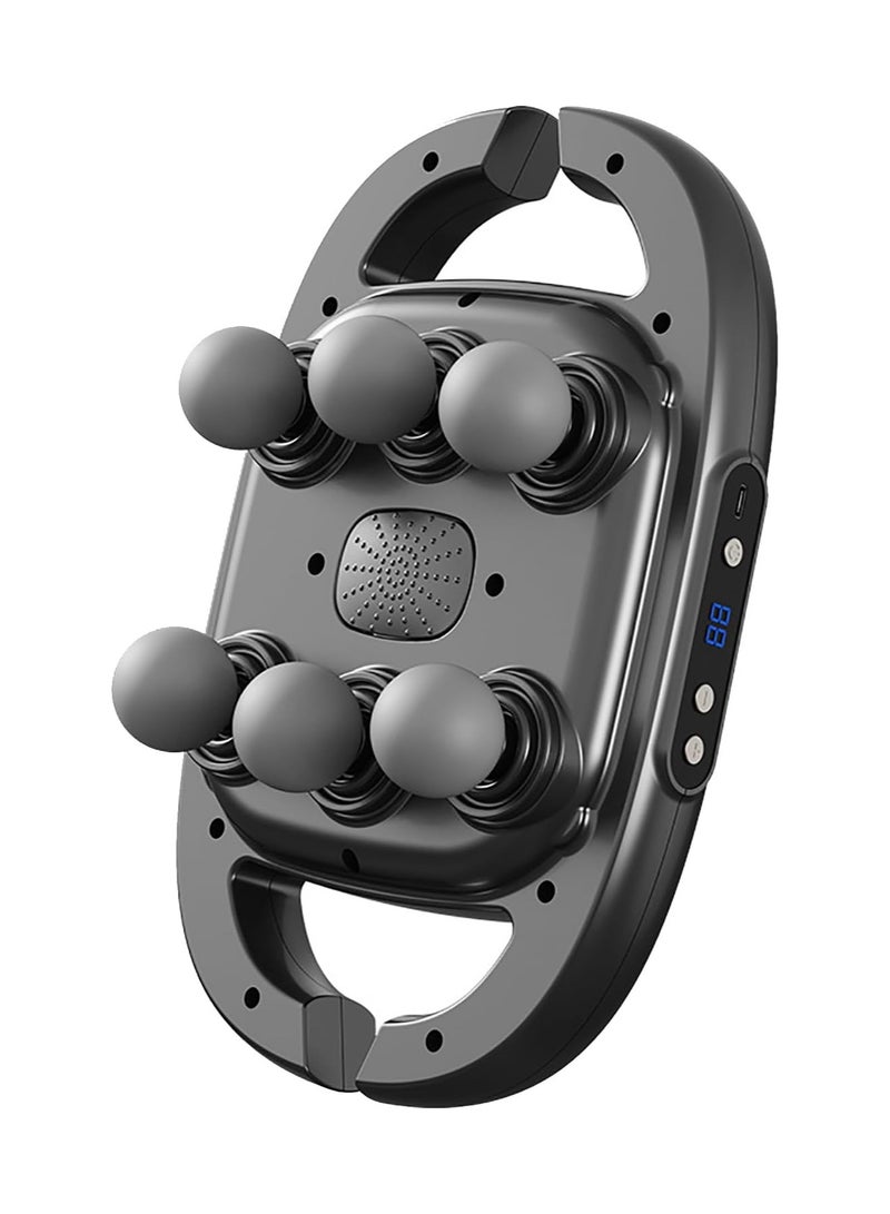 general 6-head massage gun, muscle relaxation fascia gun, electric muscle massager, 9 sets of modes, 20 levels of intensity adjustment, whole body muscle pain relief - Image 1