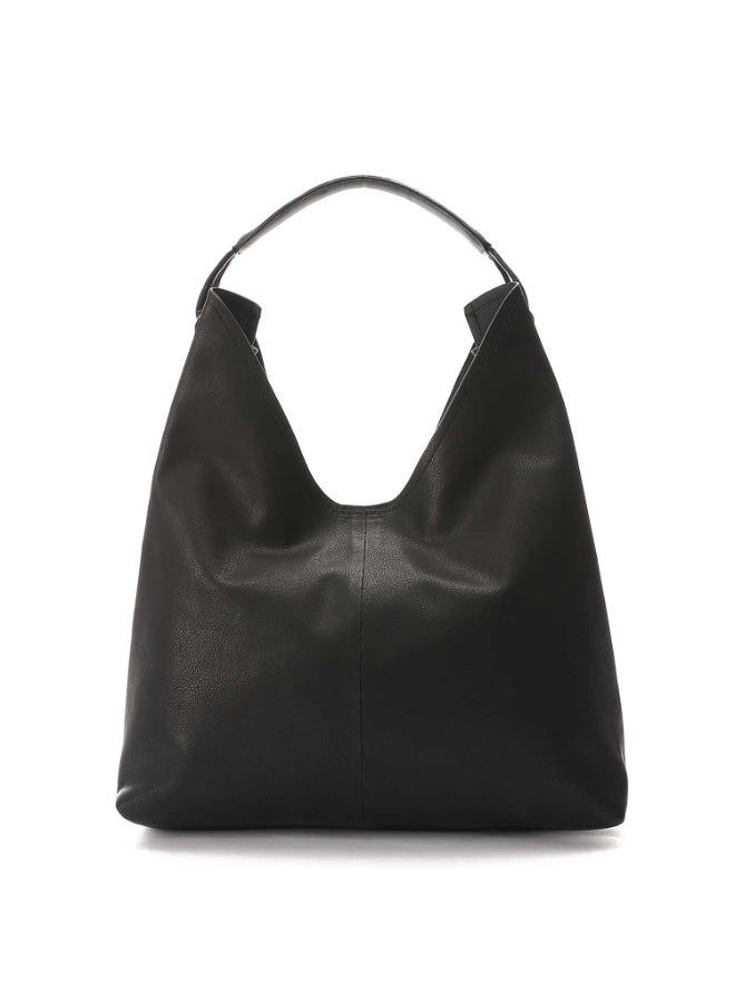 Mr.joe Mr Joe Black Faux Leather Hobo Shoulder Bag for Women -4139 - Image 1