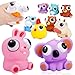 Sepco Animal Squeeze Toys with Pop Out Eyes Eye Popping Stress Relief Toy Balls Fun Fidget Gagdets for Kids Birthday Party Favors 8 Pack - Image 2