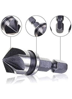 Hetkrishi Hetkrishi Countersink Chamfer Drill Bit Set 12 16 19mm Hex Shank Power Drill Bit Bore Set for Wood Plastic And Soft Metal  - Image 4