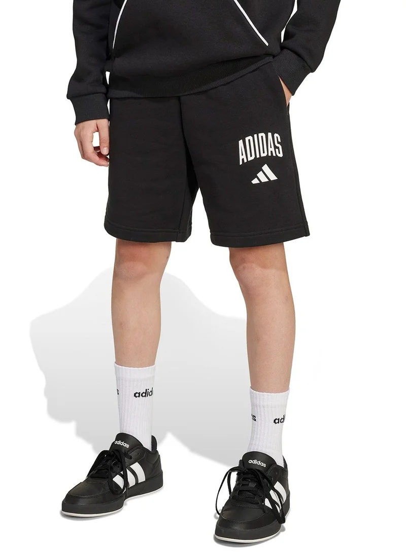 adidas شورت أطفال أسود