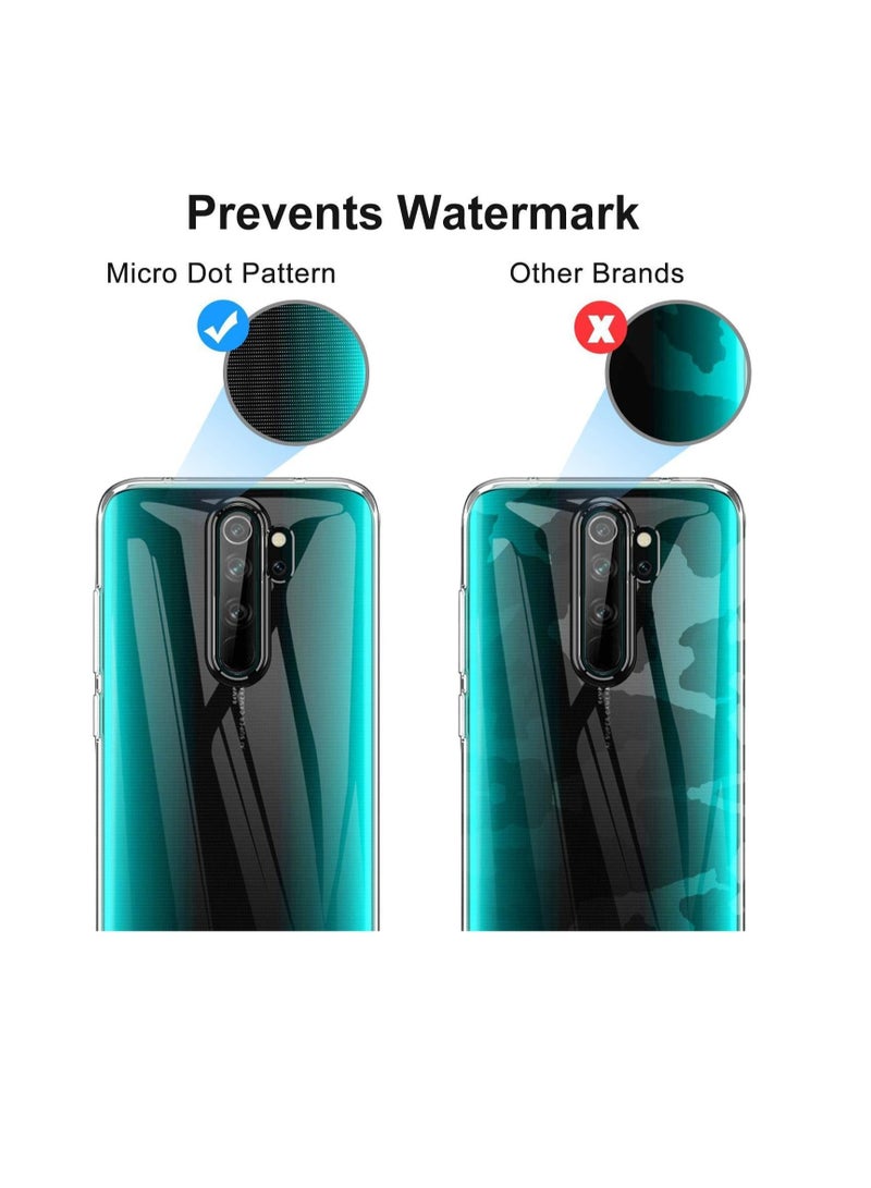 Case Anti-Shock Protection Transparent Back Slim Protective Case For Xiaomi Redmi Note 8 Pro , Clear - Image 2