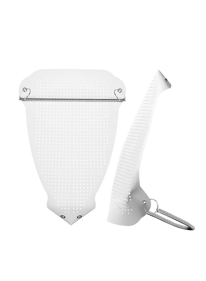 قطعة واحدة من غطاء الحذاء الحديدي يستخدم للمكواة الكهربائية، ابيض - Image 2