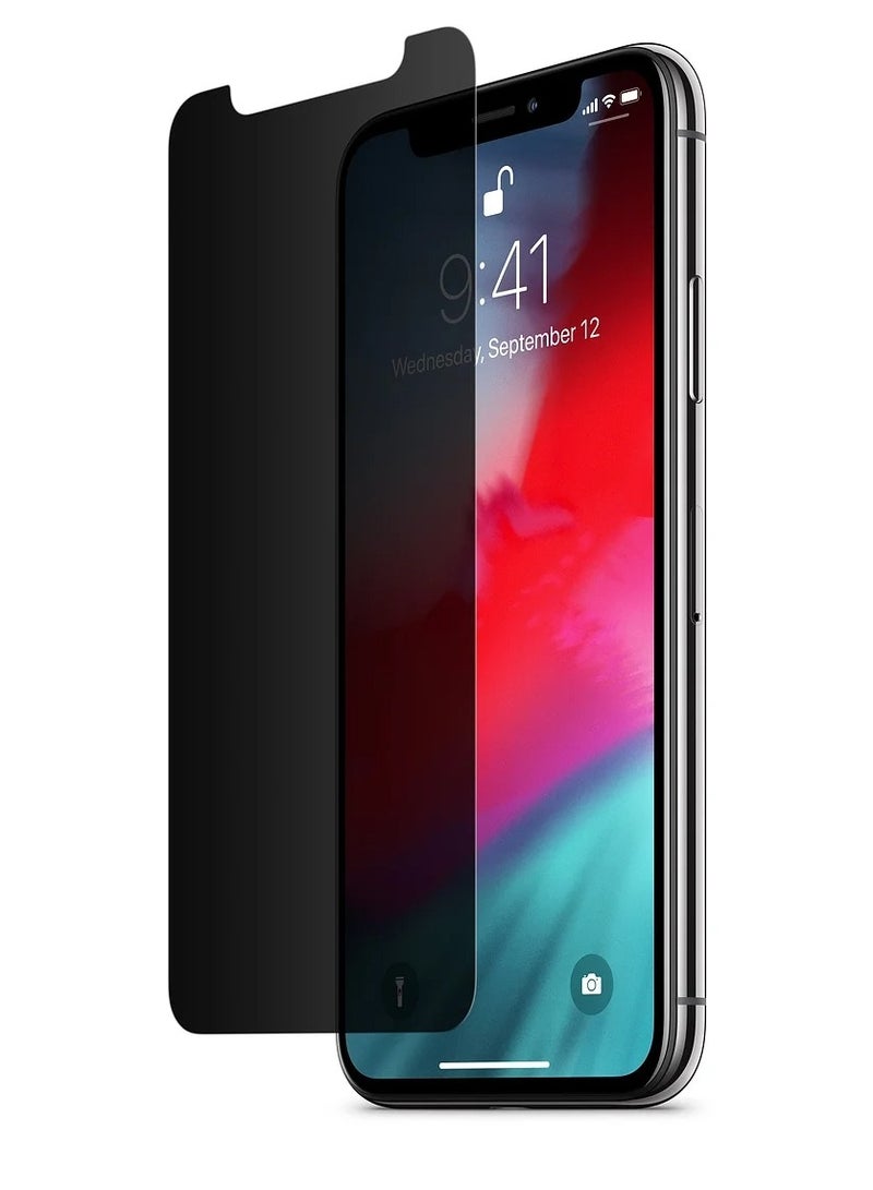 Original Tempered Dustproof Privacy Glass Screen Protector Compatible For iPhone X - Image 1