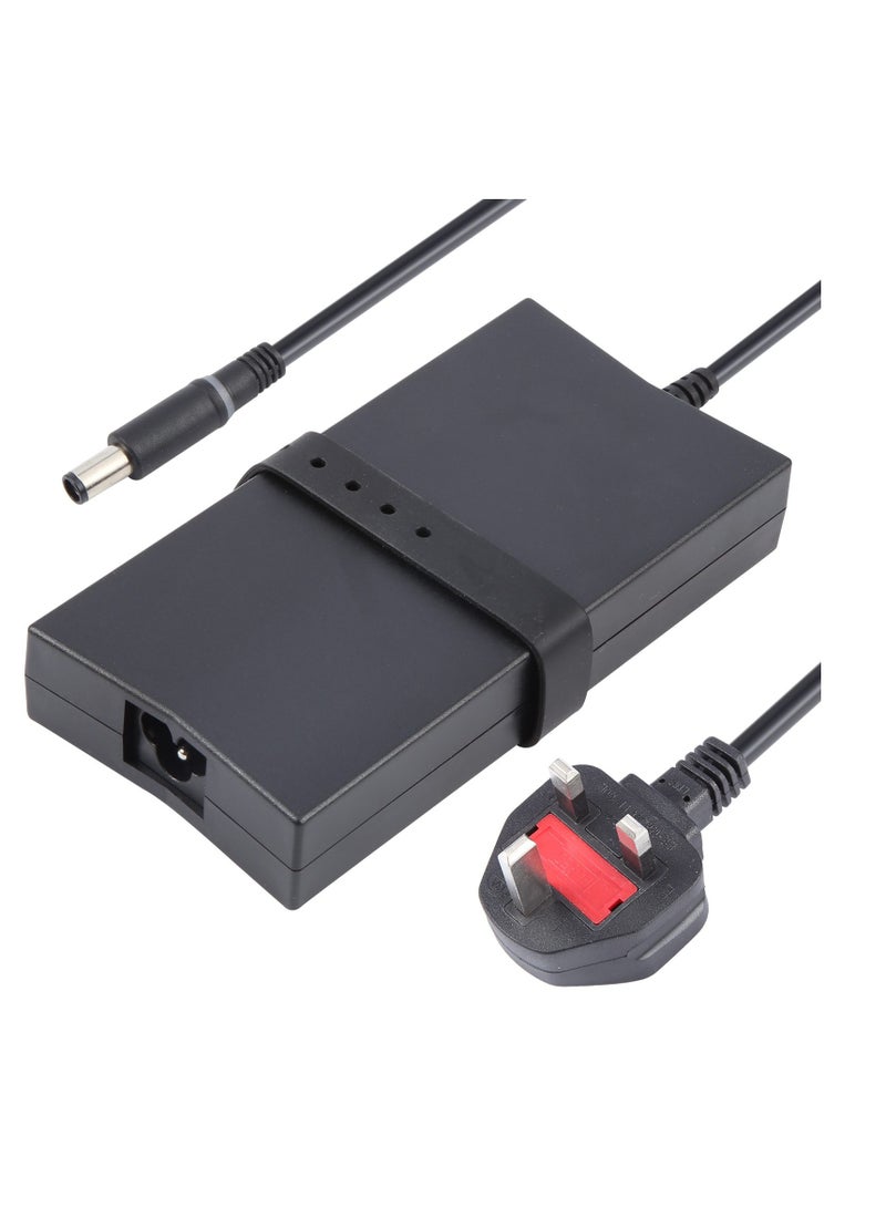 Terabyte 130W 19.5V 6.7A Laptop Notebook Power Adapter For Dell 7.4 x 5.0, Plug:UK Plug - Image 1